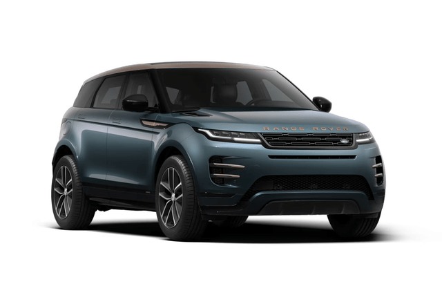 Land Rover Range Rover Evoque Tribeca Blue Color Image